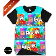 Wolfoo T-shirt Wolfoo Printed 3D Children's Clothes REG-937