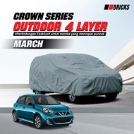 OUTDOOR car body cover MARCH car cover all new MARCH waterproof 4 Layer