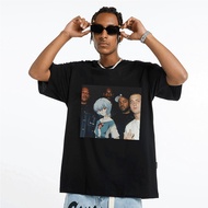2025 gift for friends waffle shirt xs-3xl  Rapper Playboi Carti Eminem Tupac 2pac J Cole Vintage 90s