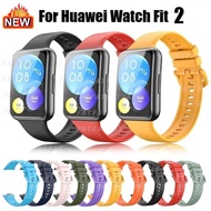 Strap Compatible for Huawei watch fit 2 Strap Sports Soft Silicone Huawei fit 2 Strap Wriststrap Belt Bracelet For Huawei watch fit2