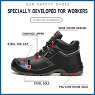 ☇◑ ✿ ┇ YDS BS-21 OXYN 1838 JMS 065Safety Shoes For Men Anti-smash-proof Steel Toe Steel Non-slip Wo