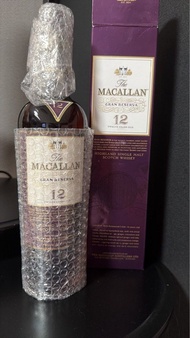 麥卡倫 （紫鑽）12 年 Gran Reserva 威士忌 750ml