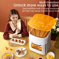 Electric Air Fryer Oven 15L Oil-Free Fryer Toaster Rotisserie and Dehydrator LED Digital Touch Screen Deep Fryer Without Oil