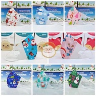 兒童1-3歲幼童/4-12歲中童Christmas Mask 3D立體卡通口罩