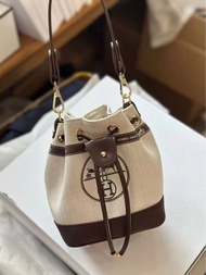 Hermes專櫃防塵袋大改造 水桶包配斜背肩帶 cross body bag 聖誕禮物
