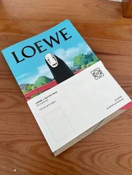 Loewe spirited away 千與千尋 notebook
