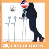 Big Store Height Adjustable Aluminium Elbow Crutch Anti-Slip Walking Stick Elbow Crutches Forearm Underarm Arm S