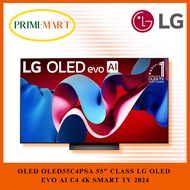 LG OLED55C4PSA 55" Class LG OLED EVO AI C4 4K SMART TV 2024 + 3 YEARS WARRANTY