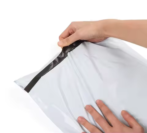 Plastic Mailer Bag Shipping Package White Envelope Bag Postage Poly Currier Bag Packaging Bag for De