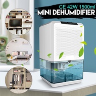 1500ML Air Dehumidifier Ultra Quiet Moisture Absorbing Air Dryer for Wardrobe Home Use Electric Mini Semiconductor Dehumidifier