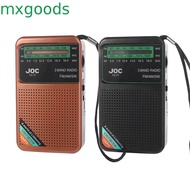 MXGOODS FM AM SW Radio, HD Display Screen Multifunctional Battery Operated Radio, Durability Transis
