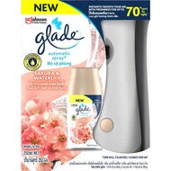 Glade Automatic Spray Freshener เครื่องพ่นสเปรย์ปรับอากาศอัตโนมัติ พร้อมส่ง5กลิ่น252ml (ตัวเครื่อง+ร