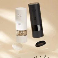 xiaomi mijia HUO HOU เครื่องบดพริกไทยเกลือไฟฟ้า 5 In 1 ปรับขนาดได้ Adjustable Electric Pepper Salt S