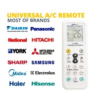 Aircon Universal Wireless Remote Control LCD AC Remote Control Compatible With Various Air Conditioner Brands