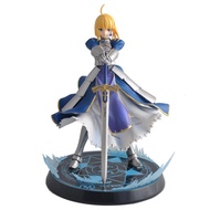 Hewufo The Knight King Saber Figure Anime PVC Statue Figures Collection Model Gifts Ornament Toys