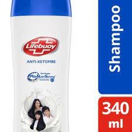 Lifebuoy Anti Dandruf Anti Dandruff Hair Shampoo Active Zinc 340ml Against Bacteria