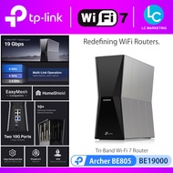 TP-Link Archer BE805 BE19000 Tri-Band Wi-Fi 7 Router with EasyMesh HomeShield