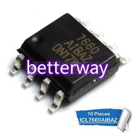 10PCS ICL7660AIBAZ SOP8 ICL7660AIBA SOP ICL7660 SOP-8 7660AIBAZ new and original IC betterway