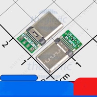 [5 Pieces]- USB Type-C 3.1 Male to 4 Pin Solder Wire IC2 Components