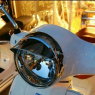 Vespa Lx and Primavera Headlight Cap Accessories. Pet Lamp Accessories Vespa Accessories