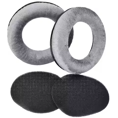 Velvet Ear Pads Replacement Earpads Foam Pillow Compatible with Beyerdynamic DT 990 Pro DT 770 Pro D