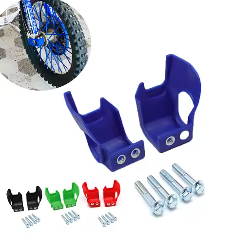 Motorcycle Front Lower Fork Leg Shoe Guard Protector For Yamaha YZ125 YZ250 YZ250F YZ450F WR250F WR4