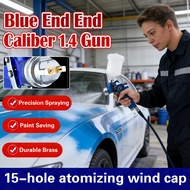 Portable H827 Spray Gun Upper 1.4 Caliber End Blue Cordless Machine