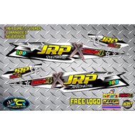 ✖[COD] Honda Wave 100 •Jrp X Daeng Sai4 Design• Stock Decal Sticker