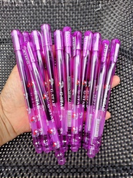 Hộp 12 cây bút gel tím Gstar GP-04 ngòi 0.5mm chính hãng VPP Làn Gió Mới