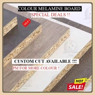 Colour Chipboard Melamine Board 16mm Papan Chipboard Special Colour Multiple Colour Available 