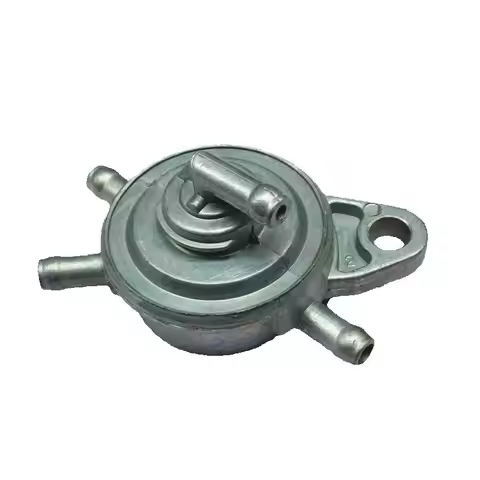Motorcycle Scooter Moped 4 Ways Inline Vacuum Fuel Petcock Valve Cock Switch for SUZUKI HAOJUE AN125