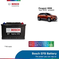 Bosch ST Hightec EFB LN3 / DIN70 Battery for Peugeot 3008 (12-month warranty)