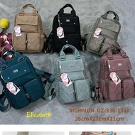 Modern SG336 Tas Ransel. Wanita Tas Laptop 14in Sighmon Elizabeth