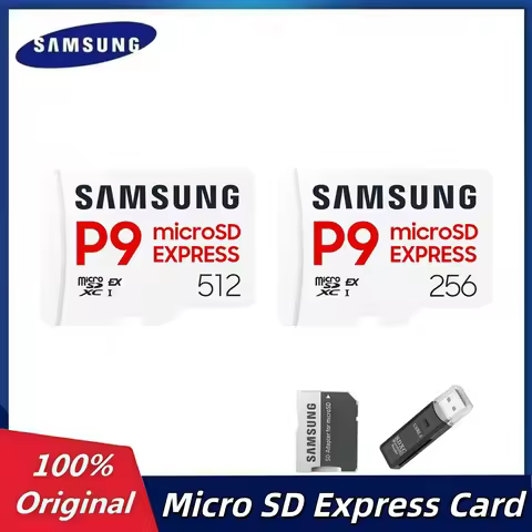 Original SAMSUNG Micro SD P9 512GB 256GB Express TF Card Speed up to 800MB/s Game solid-state Memory