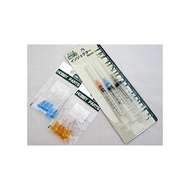 [Syringe / Industrial Syringe Injector / Syringe &amp; Curved Needle 3 Type Set] 