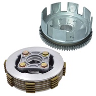 Motorcycle 4 Column Enhanced Clutch  5pcs Friction DIsc Center Outer Clutch Assy for CG125 CG150 Dir