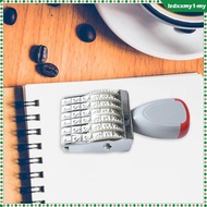 [Kiddy] 6 Digit Numbering Stamp, Number Stamp, Digit Stamp, Vintage Numbering Stamp, 5mm