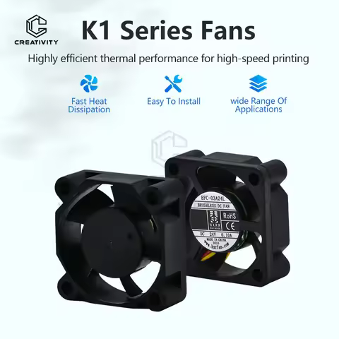 K1 Series Fan 3010 4020 6015 Cooling Blower Fans 3D Printer Part K1C K1 Max 3d printer Accessories