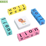 KIKO2E Alphabet Spelling Game Cognition Games Children'S Gifts Letter Learning Word Spelling Game Wo