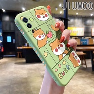 Jiumo Ốp Lưng Cho OPPO A55 4G A55 5G Ốp Lưng Điện Thoại Thiết Kế Mới Cho Nữ Đáng Yêu Dễ Thương Hoạt