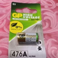 💥 Ready Stock💥 Original 100% GP A476/4LR44/A544/Px28A 0% Mercury High Voltage 6V Battery Exp：12-2026