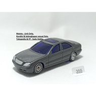 Diecast Maisto Mercedes Benz S Class Sedan Grey Unit Only