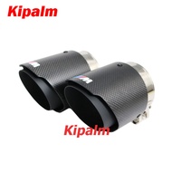 M Performance matte Carbon Fiber Exhaust Muffler Tips for BMW M3 M4 F80 F82 F83