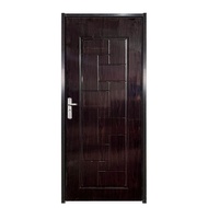 PINTU + KUSEN + HANDLE - BAHAN PLAT BAJA / PINTU BESI /PINTU PLAT BAJA / PINTU ALUMINIUM / PINTU KAM