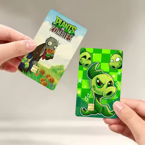 Plants vs. Zombies Sticker Film Tape Skin for Credit Card Debit Card Waterproof Stickers