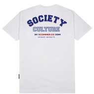 Scommer T-shirt Society Culture White