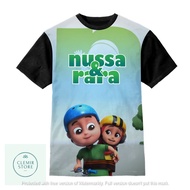 3D Kids T-Shirt | Printing Clothes - Nussa & Rara Cartoon Anime Clothes for Cycling Ages 1-12 Years