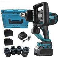 3000N.m Electric Brushless High Torque 3/4 Heavy Power Impact Wrench for Car Truck Repair Cordless T