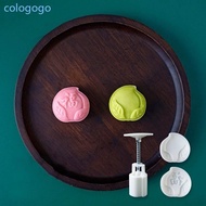 COLO Mooncake Mold Festival DIY Hand Press Mooncake Cutters Pastry Decorating Gadgets