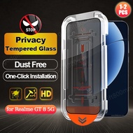 Realme GT 8 C85 4G 5G Anti Spy Tempered Glass for Realme GT8 Pro C85 Pro Easy Installation Clean Roo